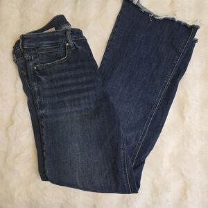 KUT Dark Blue Straight Leg Jeans Sz 6